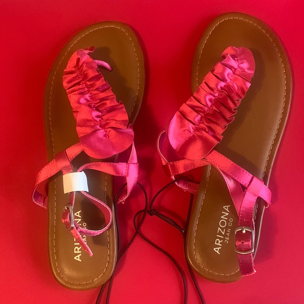 Arizona Jean Co Pink Sandals